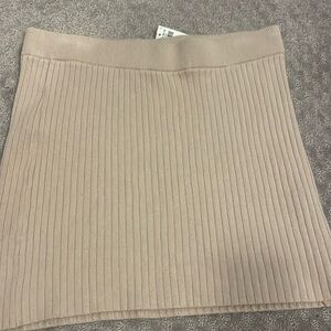 Nude Sweater miniskirt